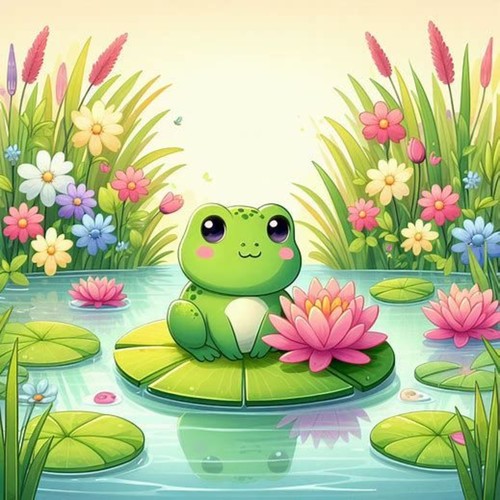 Chilling On A Lily