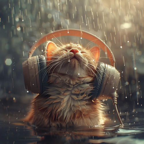 Rain Purrfect: Cats Relaxing Vibes