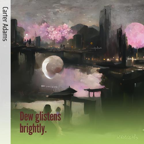 Dew Glistens Brightly. (Acoustic)