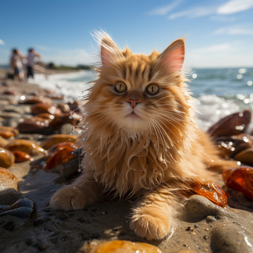 Música Para Gatos: Coral Del Océano De Cristal Para Gatitos