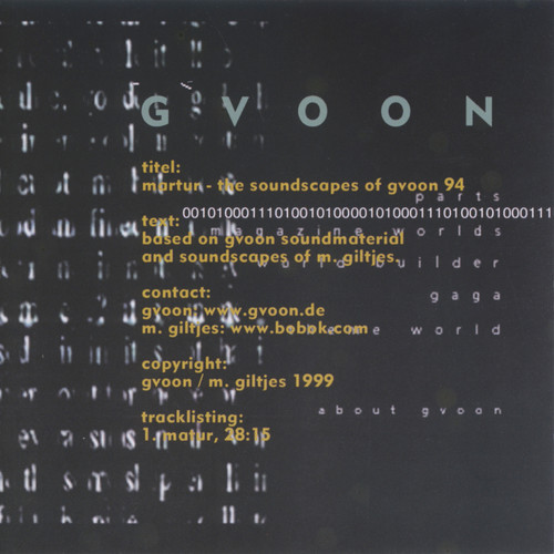 martur - the soundscapes of gvoon 94