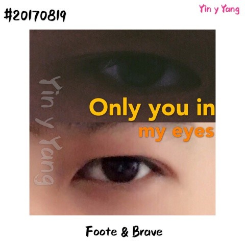 Only you in my eyes