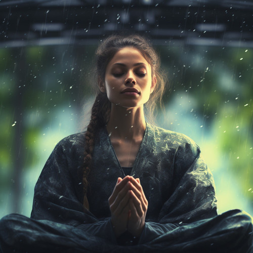 Meditación De Ensueño: Melodías De Lluvia Relajante Para La Concentración Plena