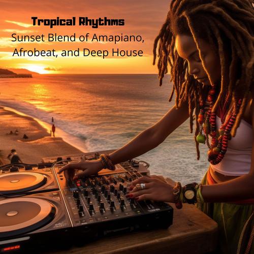 Tropical Rhythms: Sunset Blend of Amapiano, Afrobeat, and Deep House