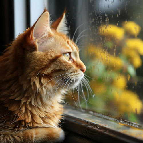 El Sueño Del Gato Ronroneante En La Lluvia: Música Para Aliviar El Estrés