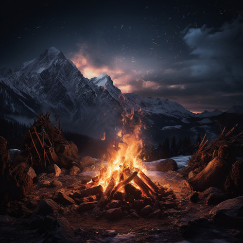 Binaural Fire for Sleep: Crackling Flame Lullabies