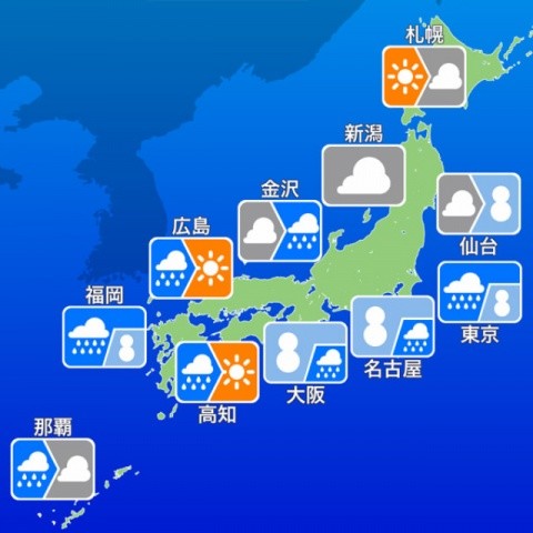 週間天気予報