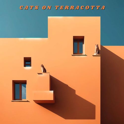 Cats on Terracotta (Rhythms in the Sun)