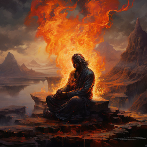 Armonía De Las Brasas: Meditación Junto Al Fuego