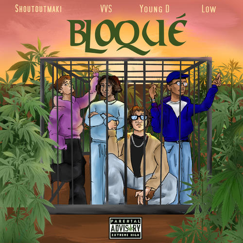 Bloqué (feat. 92Low, Young D & vvs) [Explicit]