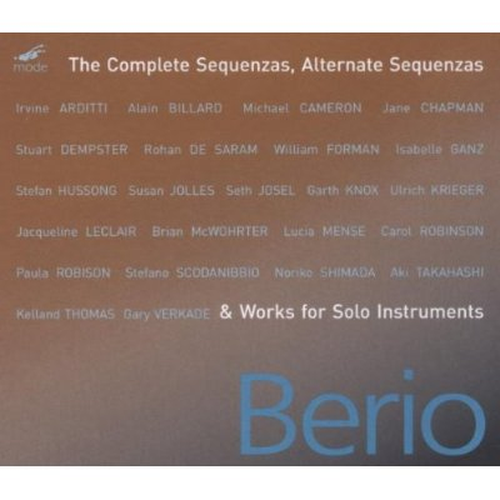 Berio: The Complete Sequenzas, Alternate Sequenzas & Works for Solo Instruments