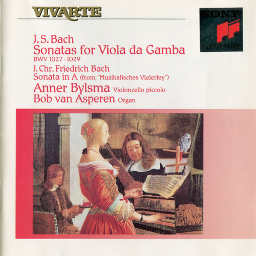 J.S. Bach: Sonatas for Viola da Gamba BWV 1027-1029 / J.C.F. Bach: Sonata in A from 