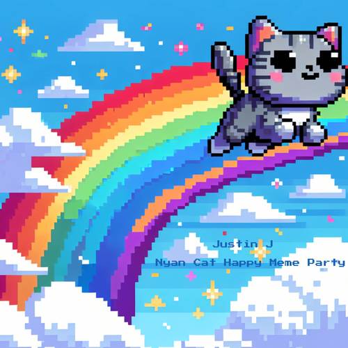 Nyan Cat Happy Meme Party