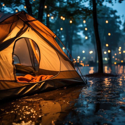 Rain on a Tent Relaxing Ambient Sound