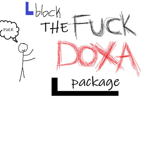 The **** doxa package (Explicit)