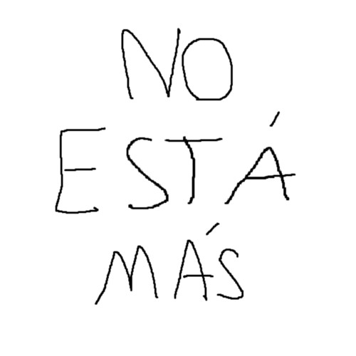 No Está Más