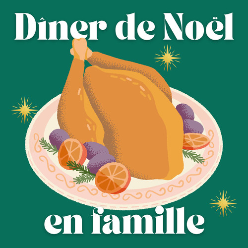 Dîner de Noël en famille