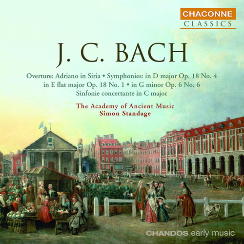 J.C. Bach: Overture & Symphonies