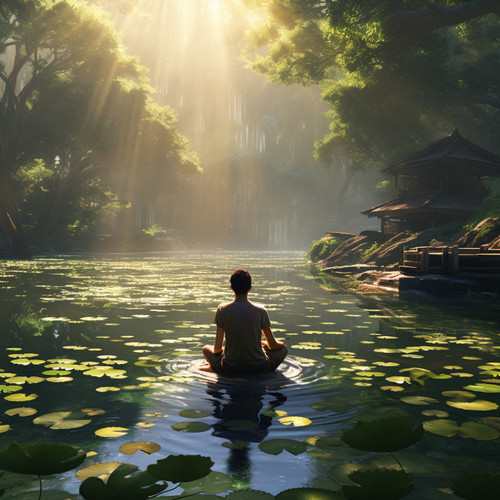 Meditación Del Agua: Armonía Reflexiva