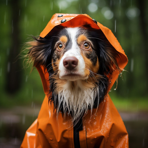 Armonía De La Gota De Lluvia: Sonidos Relajantes Para Amigos Peludos