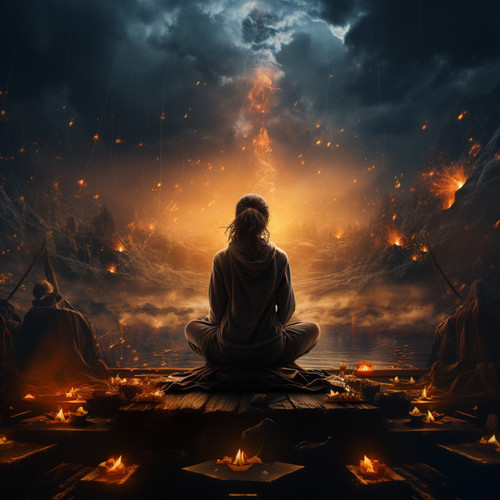 Yoga Con Temática De Fuego Y Sonido Binaural: Energía Vital