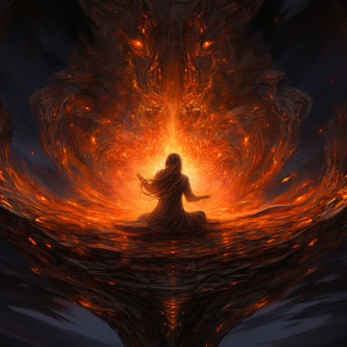 Fire Meditation: Calm Blaze Sound