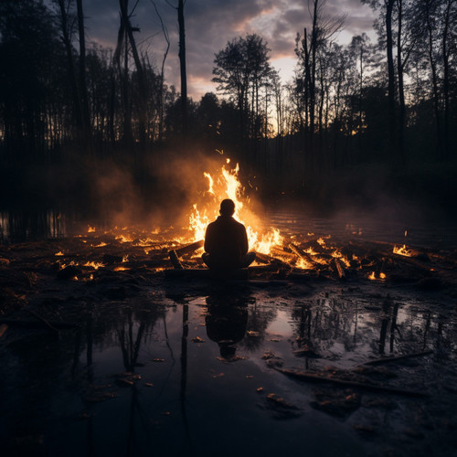 Serenidad De Sueño A La Luz Del Fuego: Música Para Dormir