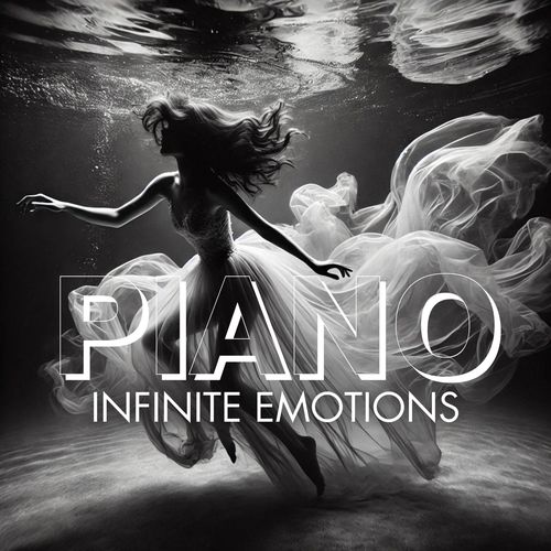 Black and White Piano with Infinite Emotions