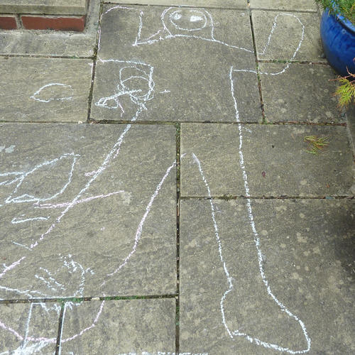 outline made of chalk (feat. lewis. & swords2)