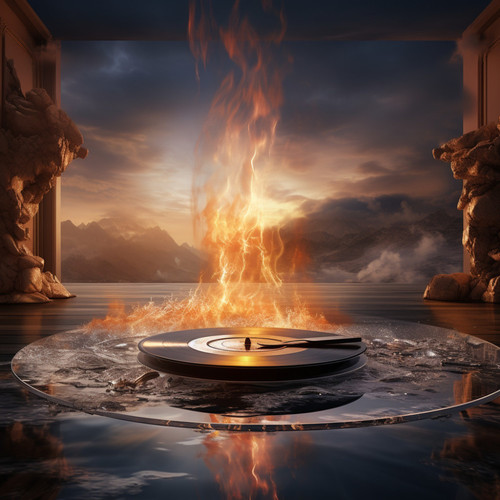 Spa Flames: Binaural Fire Melodies