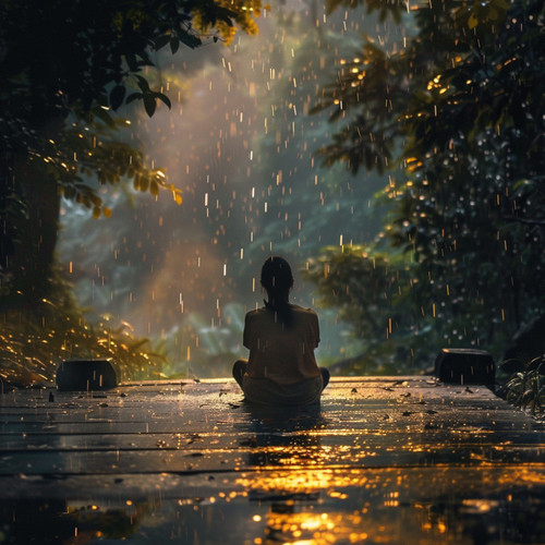 Serenidad En La Lluvia: Armonías De Meditación