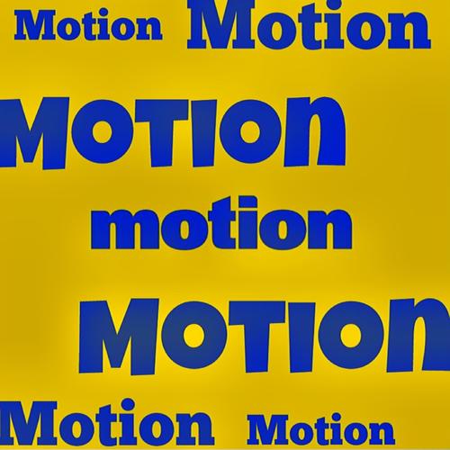 Motion (Explicit)