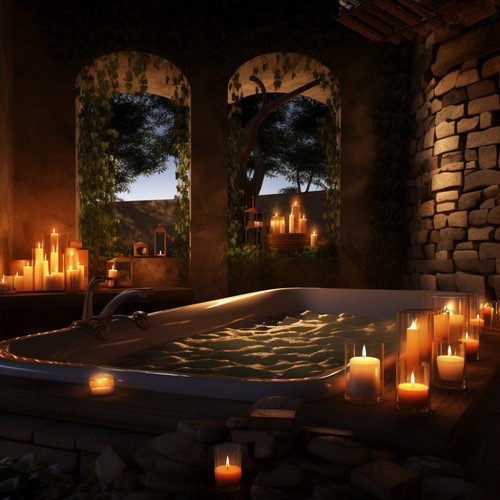 Spa Embers: Relaxing Fire Music