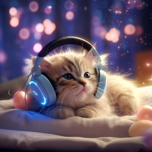 Binaural Cats: Soothing Harmony Waves