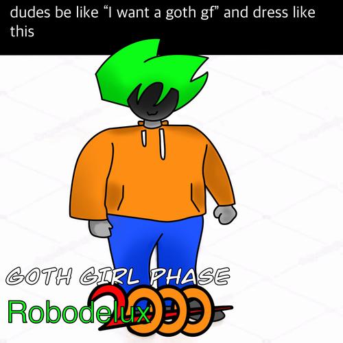 goth girl phase
