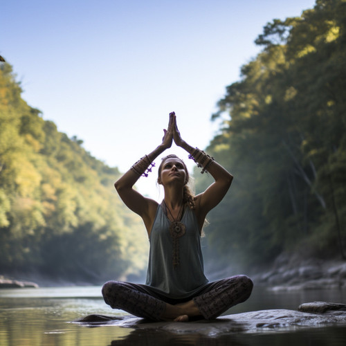 Tranquilidad Acuática: Ritmos De Yoga Junto Al Río