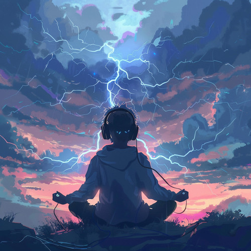 Thunder's Mindful Echoes: Meditation Music