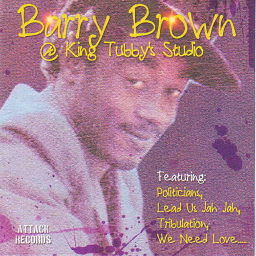 Barry Brown @ King Tubby's Studio