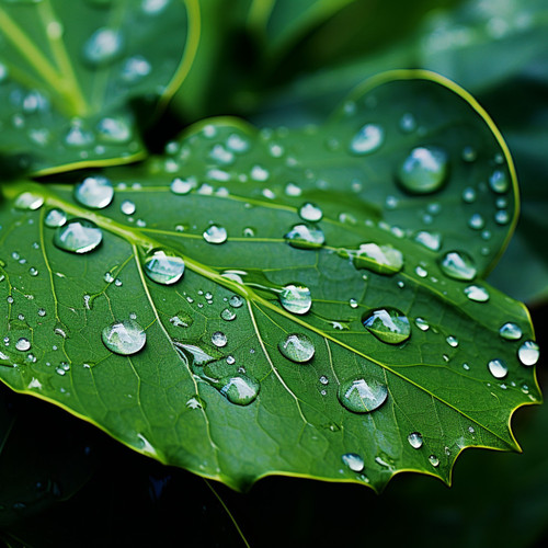 Dogs' Rainy Day Comfort: Gentle Raindrops