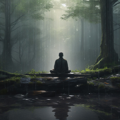 Melodías Tranquilas De Lluvia: Música De Meditación