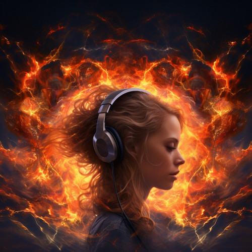 Tranquilidad Binaural: Ecos De Meditación Del Fuego
