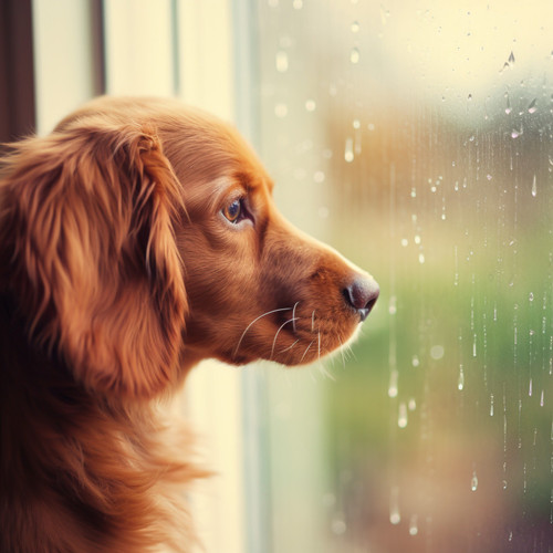 Rapsodia Calmante Para Mascotas Lluviosas: Música Bajo La Lluvia