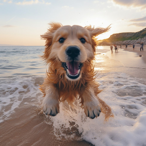 El Paraíso Oceánico De Las Mascotas: Ecos Relajantes Del Mar