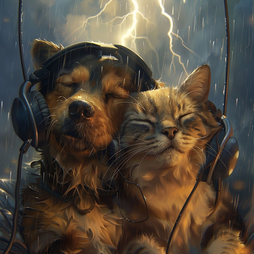 Pets Thunder Music: Soothing Sounds