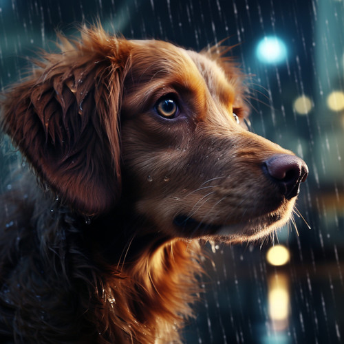 Soothing Rain: Calm Showers for Dog Relaxation