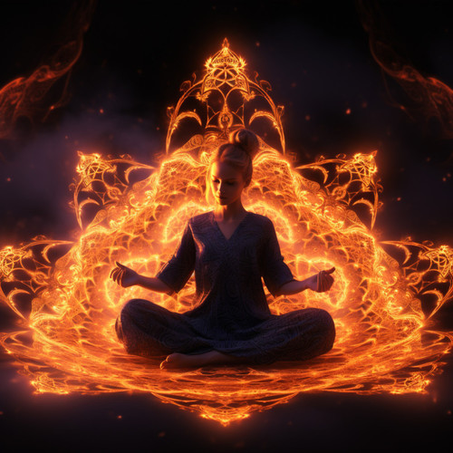 Fiery Zen: Calming Inferno Meditation