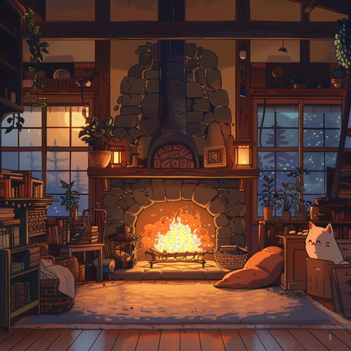 Sueños De Fuego: Armonía De Calma Nocturna