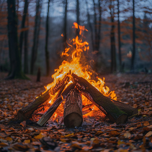 Fuego Sereno: Tonos Ambientales De Meditación