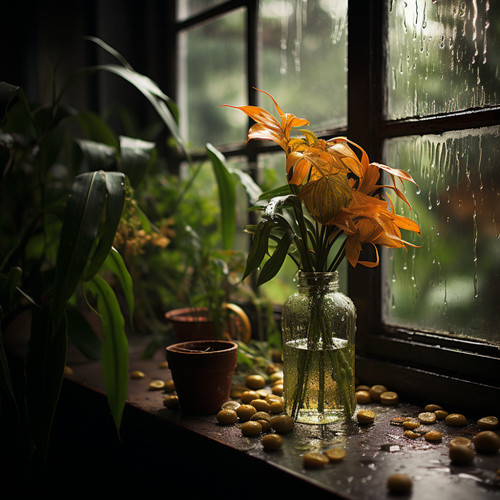 Sinfonía Musical De Gotas De Lluvia: Gotas De Lluvia