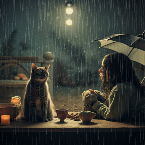 Pet's Rain Retreat: Calming Sounds for Companions